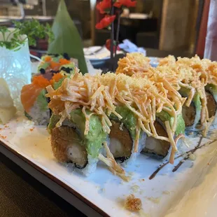 Hot Girls and Dancing Dragon Roll