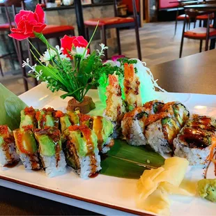 Dragon Roll &amp; Mexican Roll