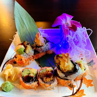 Two rolls lunch special