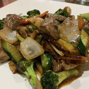 Hibachi with beef