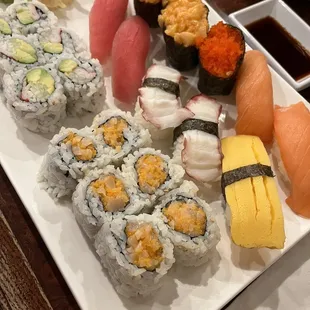 First plate