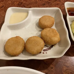 Scallop Tempura App.