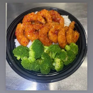 Spicy Shrimp Bowl