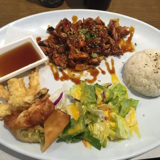 Chicken Teriyaki & Shrimp Tempura
