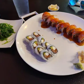 Spicy Rainbow Roll