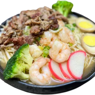 Beef &amp; Shrimp Ramen