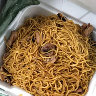 Chicken Yakisoba