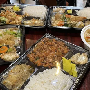 Spicy Pork Bento Oishii Bento Oishii Udon