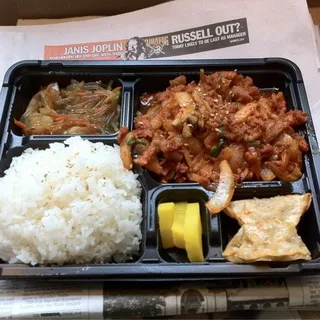 Spicy Pork Bento