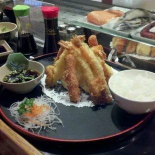 Seafood tempura