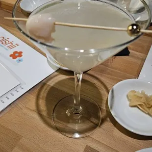 Lychee martini