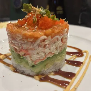Salmon tower