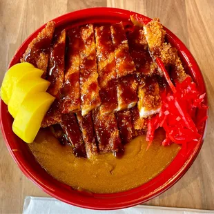 Curry Katsudon