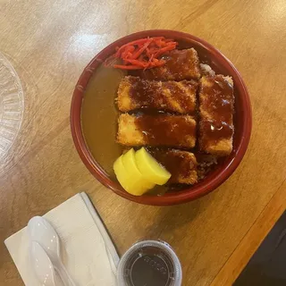 Tofu Katsudon