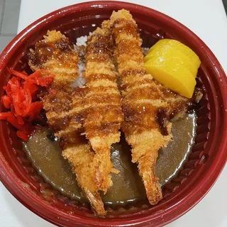 Curry Ebi Katsudon