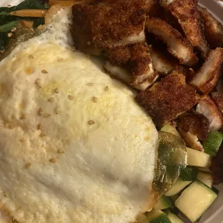 Chicken katsu Bibimbab
