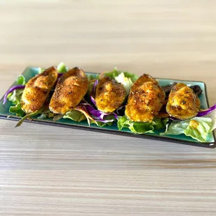 Spicy Baked Mussels