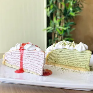 Matcha Crepe Cake