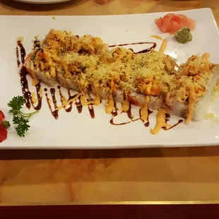 Pretty speechless. Miami roll from Oishi was quite possibly the best roll I've ever had. They have stepped their game up since they opened.