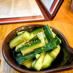 Cucumber Sunomono Salad 2/5