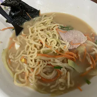 Ramen, pork.