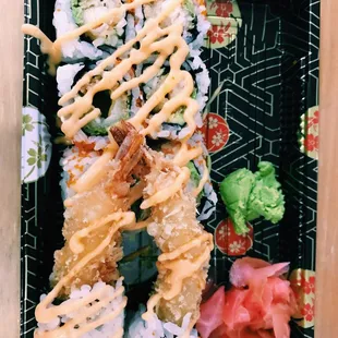 Tempura shrimp roll