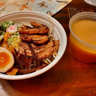 Miso chashu pork belly to go