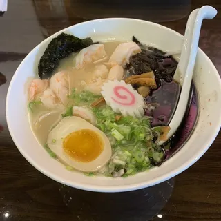 Miso shrimp ramen