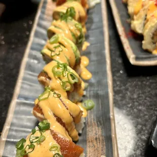 Spicy Tiger Roll yummo!