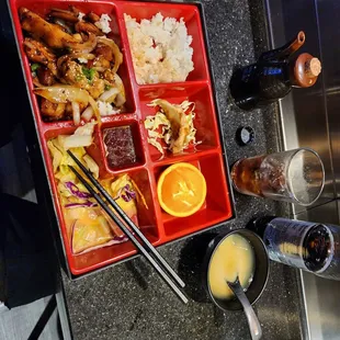 Chicken teriyaki box