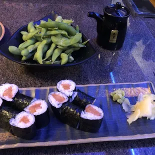 sushi and sashimi, sashimi, food, sushi