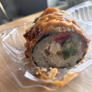 Sake bomb roll (interior)