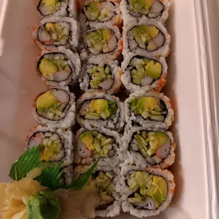 C****ornia roll