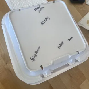Box is labeled helpfully