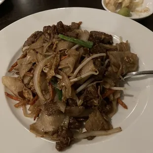 Beef Flat Noodles