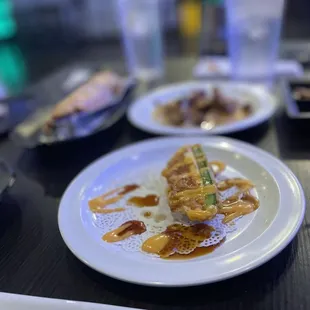 Jalapeño bomber (half way gone lol) they serve 2 pieces each order on the all you can eat menu