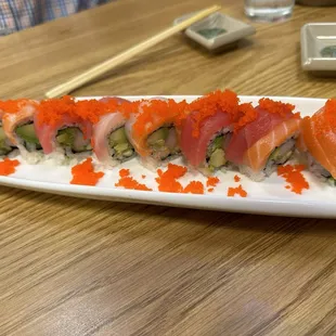 Rainbow roll