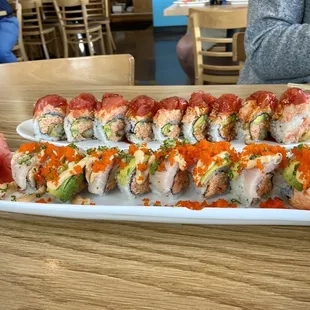 Zen roll and Hot and Spicy