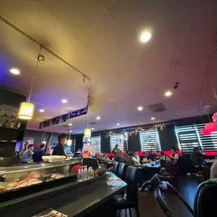 Bar and tables