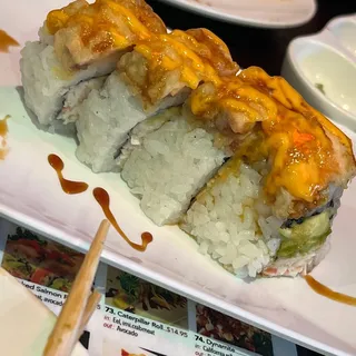 67. Salmon Tempura Roll