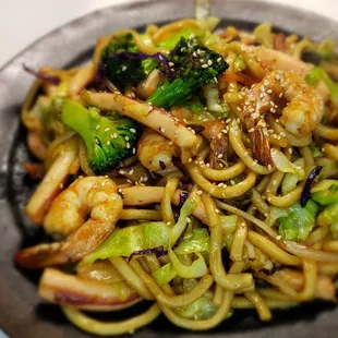 Seafood Noodle Plate