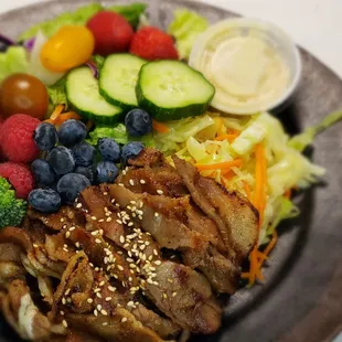 Pork Salad Plate