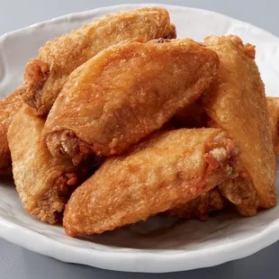 Fry chicken wings