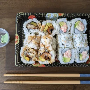 Unagi Avocado Maki &amp; California Maki