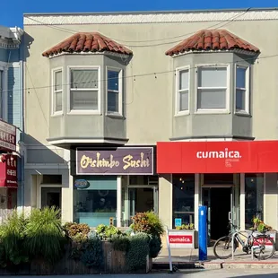 Front of restaurant