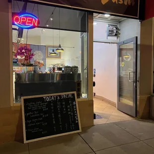 Front of Restaurant