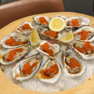 Fresh oysters