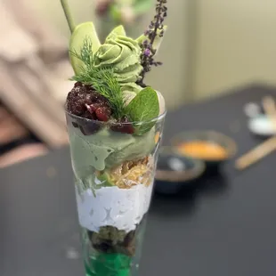 Matcha parfait
