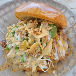 Topa Topa grilled chicken sandwich