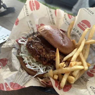 Menchi Katsu Burger